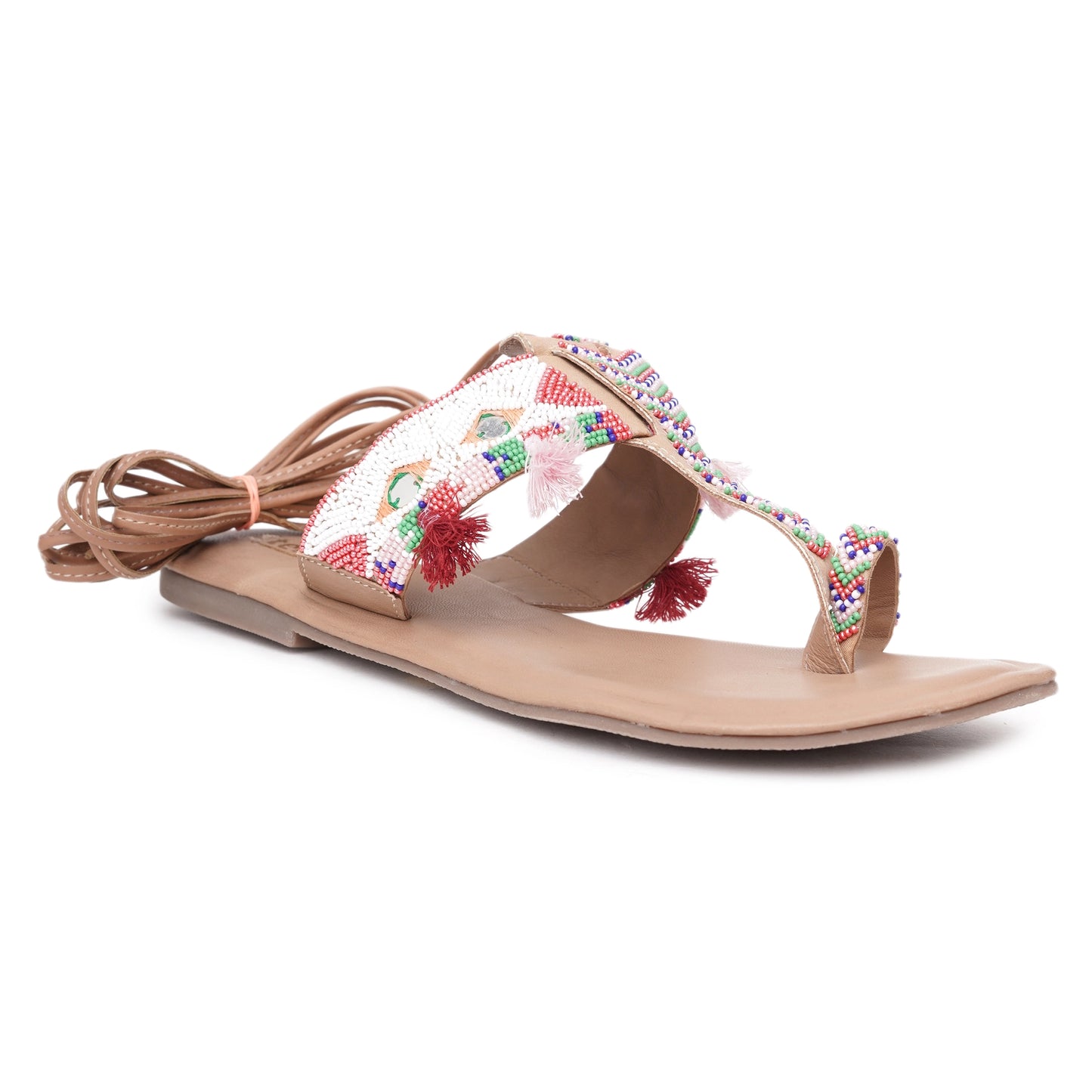 Stelway Exclusive Leather Lace up Flats