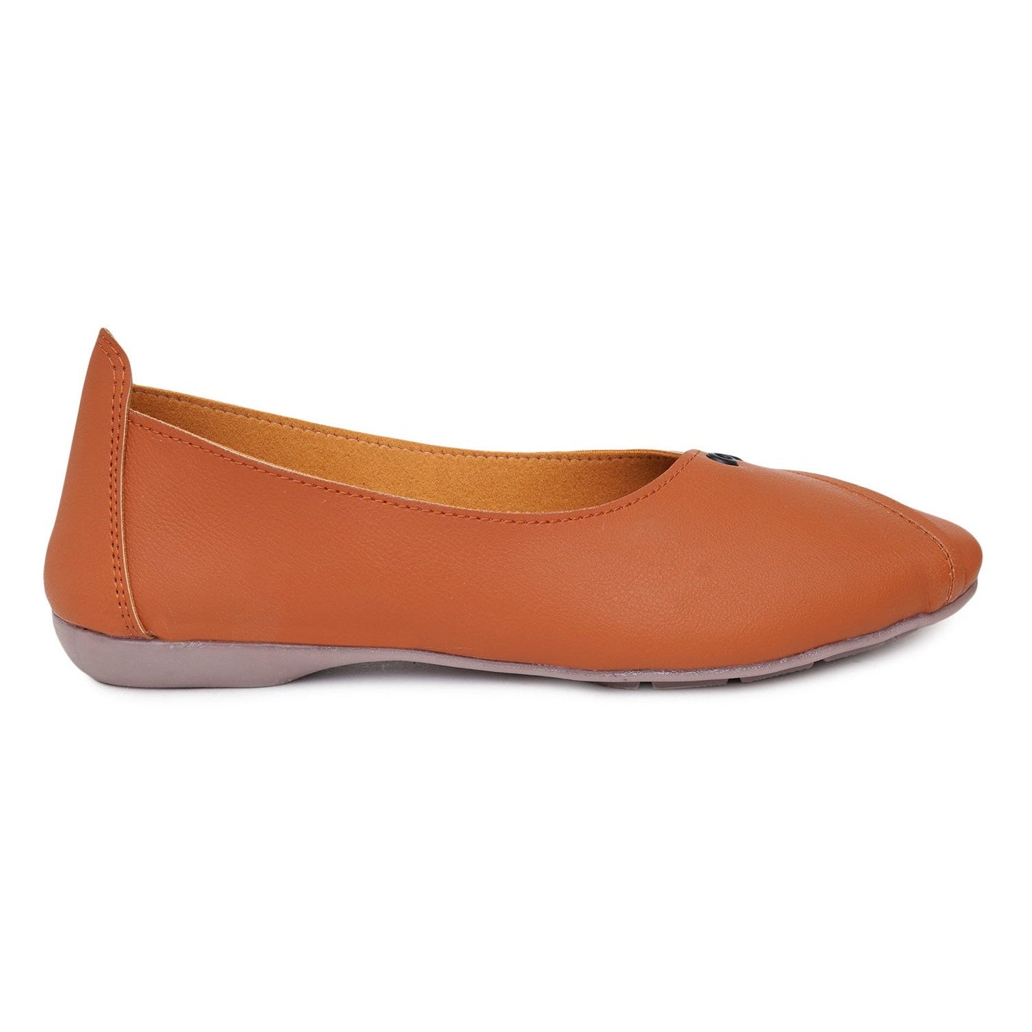 Tan Ballet flats for women