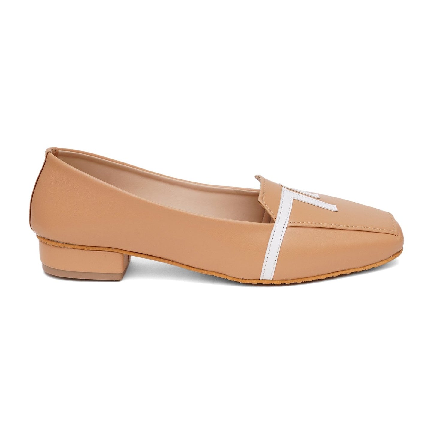 Stelway classic beige Ballerina shoes for office, Shoes for work