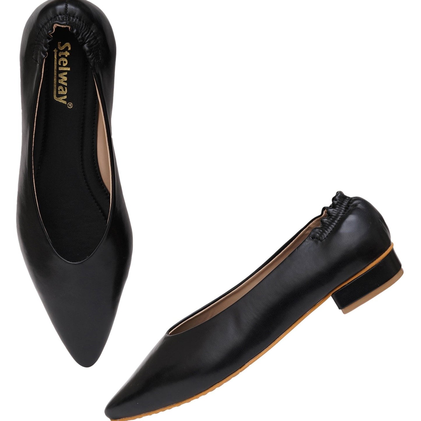 Stelway original pointed toe Formal black bellies for women online