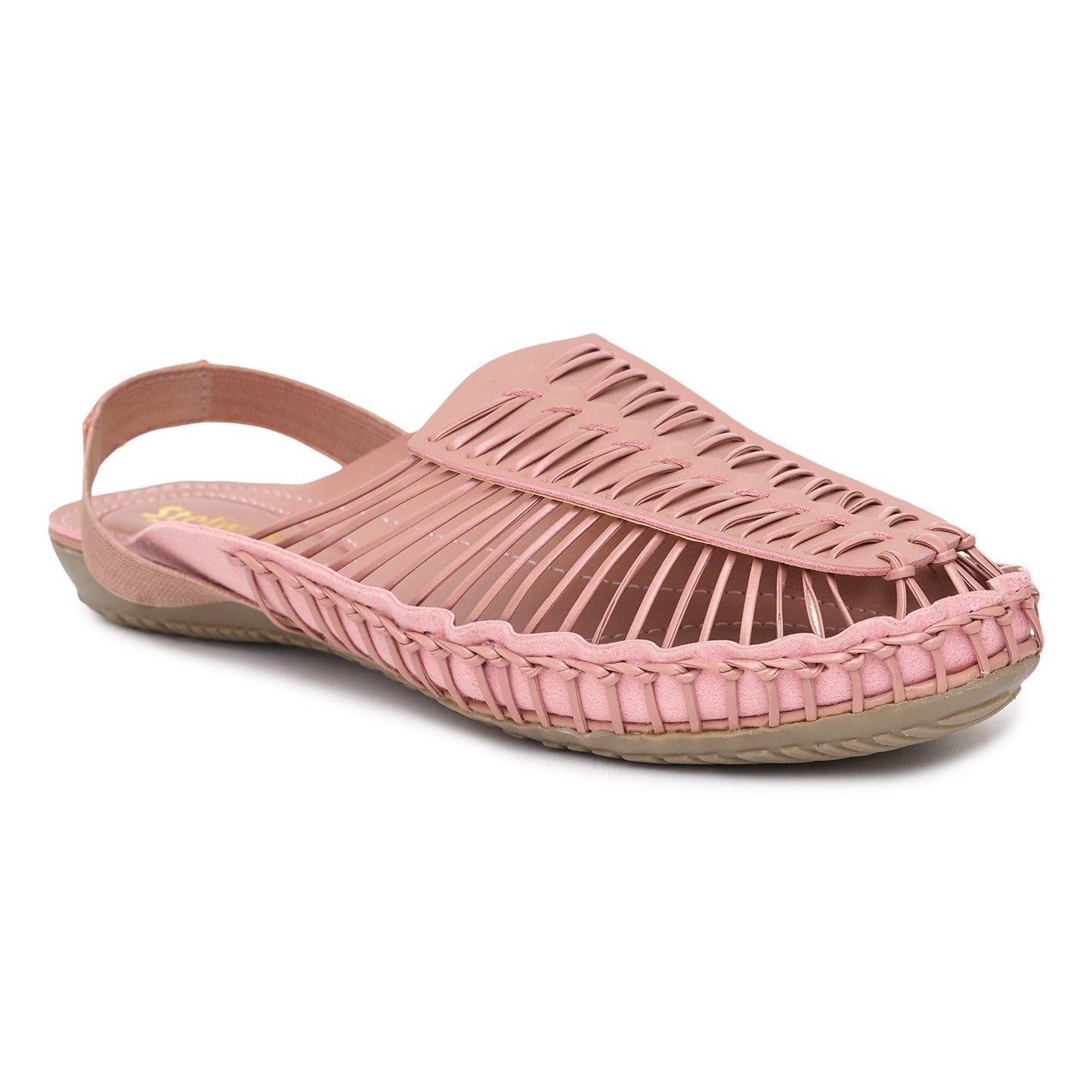 Pink flat comfortable sandal for women