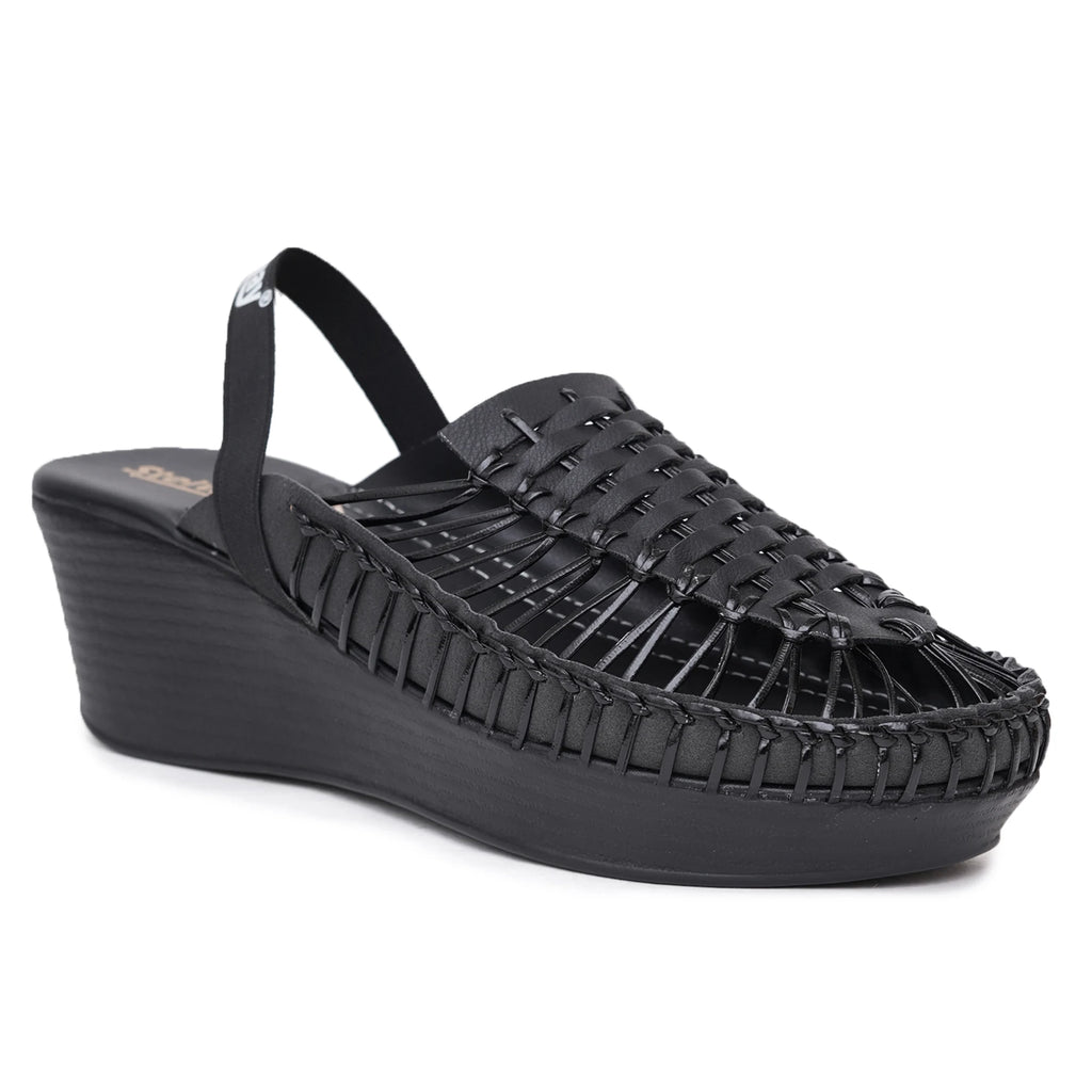 Stelway Exclusive all Black Wedges