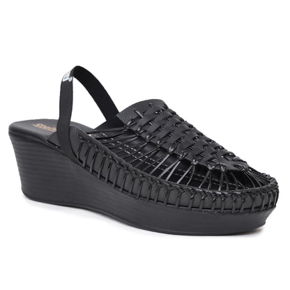 Stelway Exclusive all Black Wedges