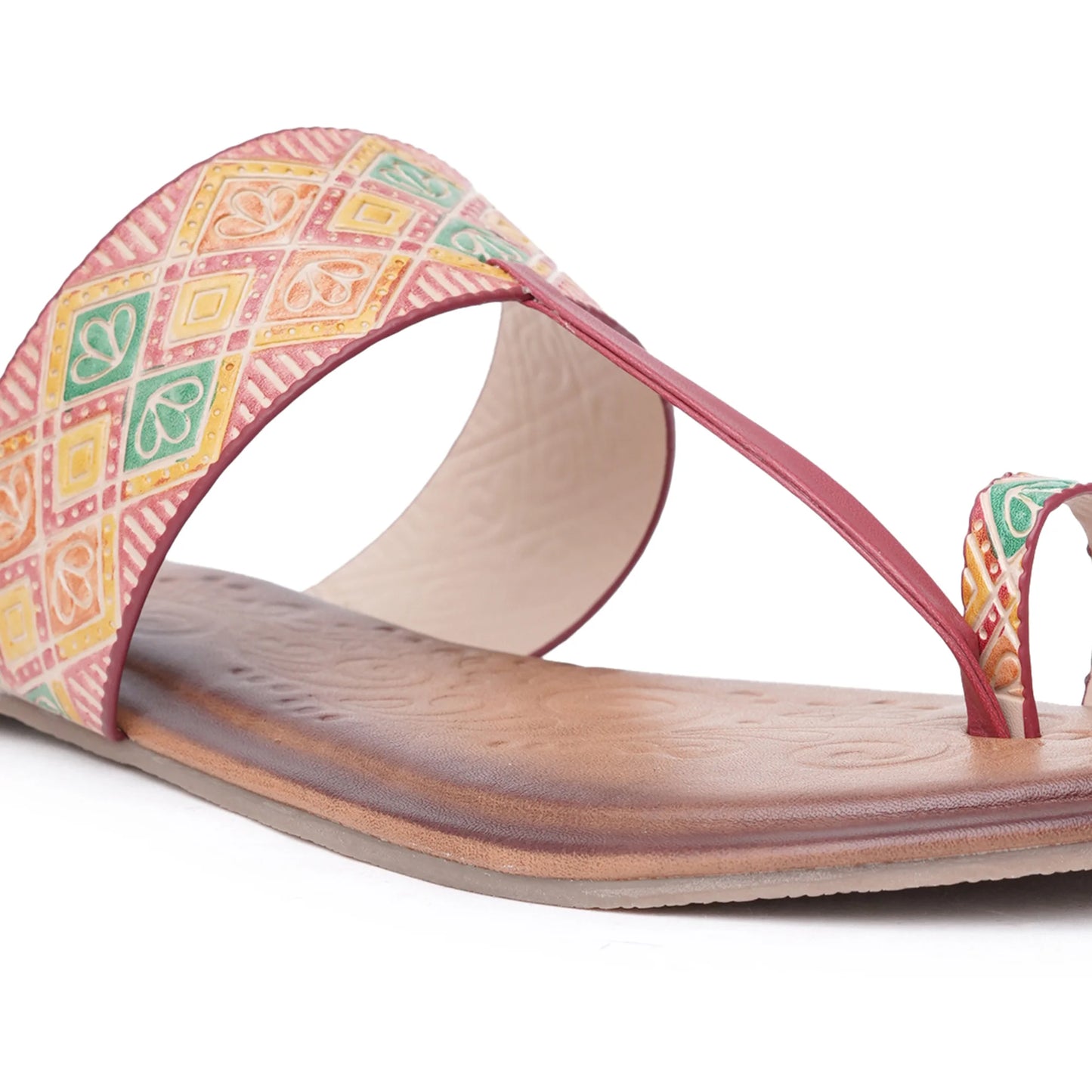 Stelway Traditional Kohlapuri Flats