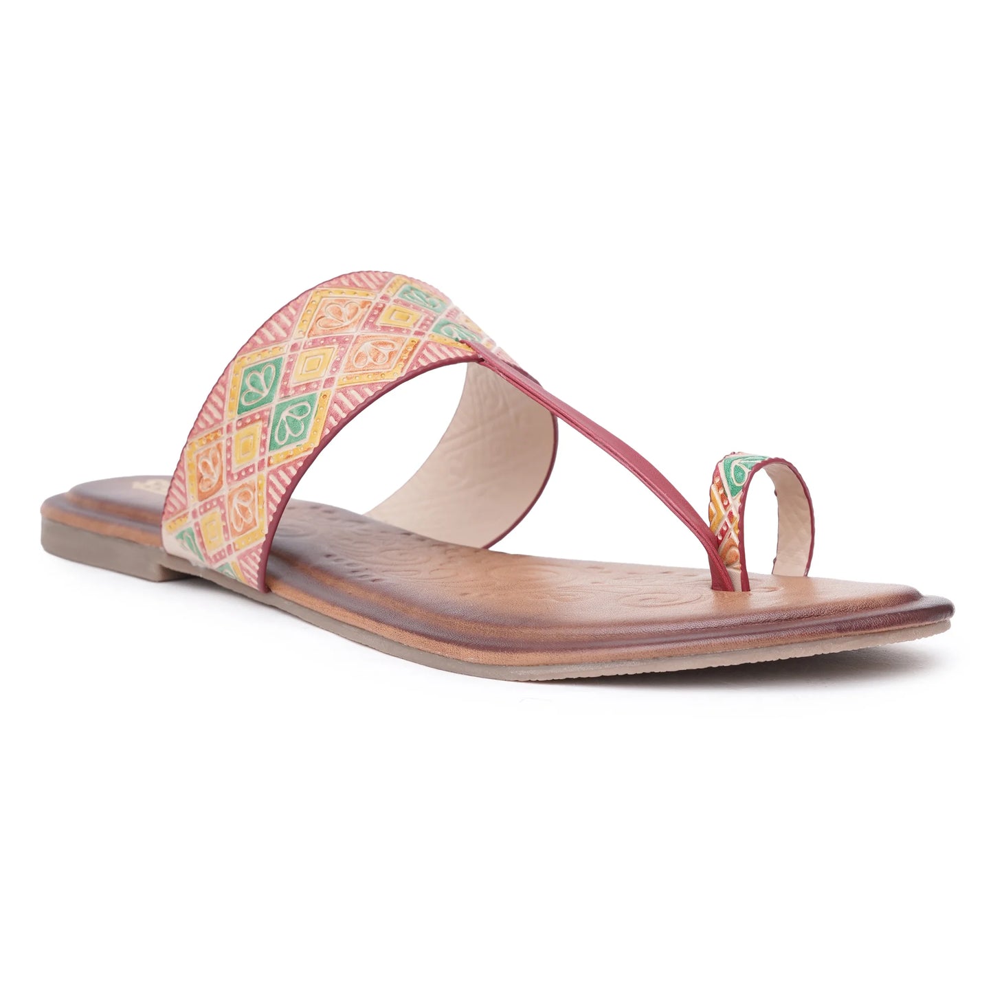 Stelway Traditional Kohlapuri Flats