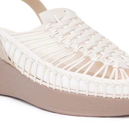 Stelway Exclusive Off White Wedges