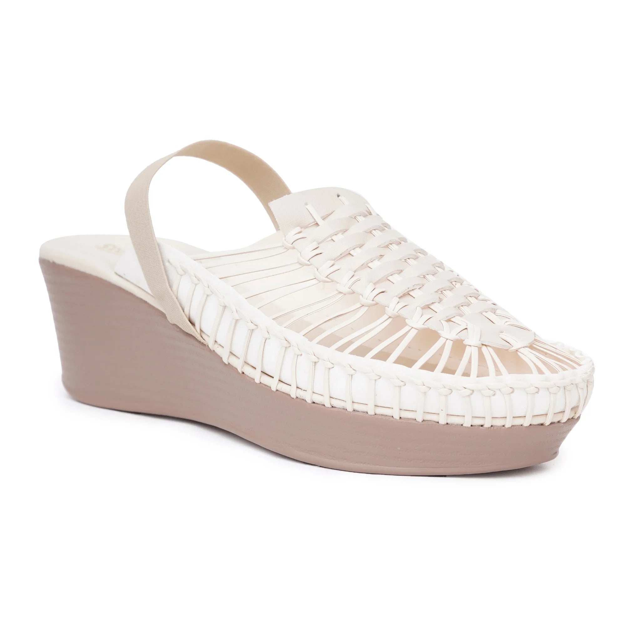 Stelway Exclusive Off White Wedges