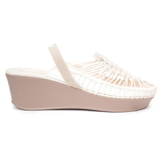 Stelway Exclusive Off White Wedges
