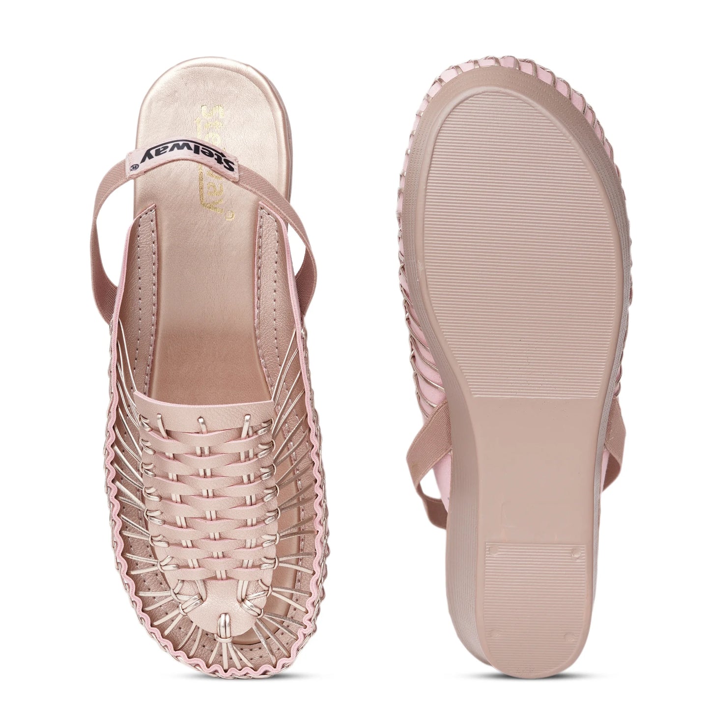 Stelway Exclusive Rose Gold Wedges