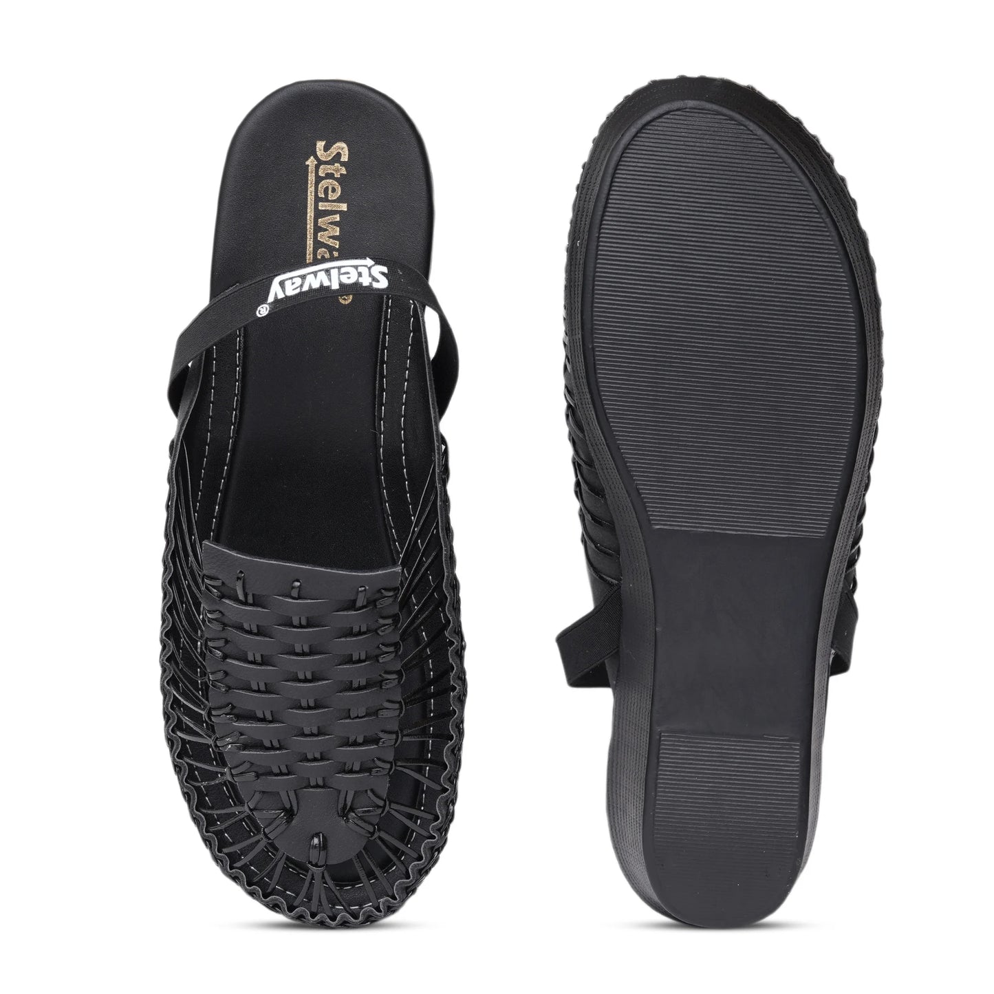 Stelway Exclusive all Black Wedges