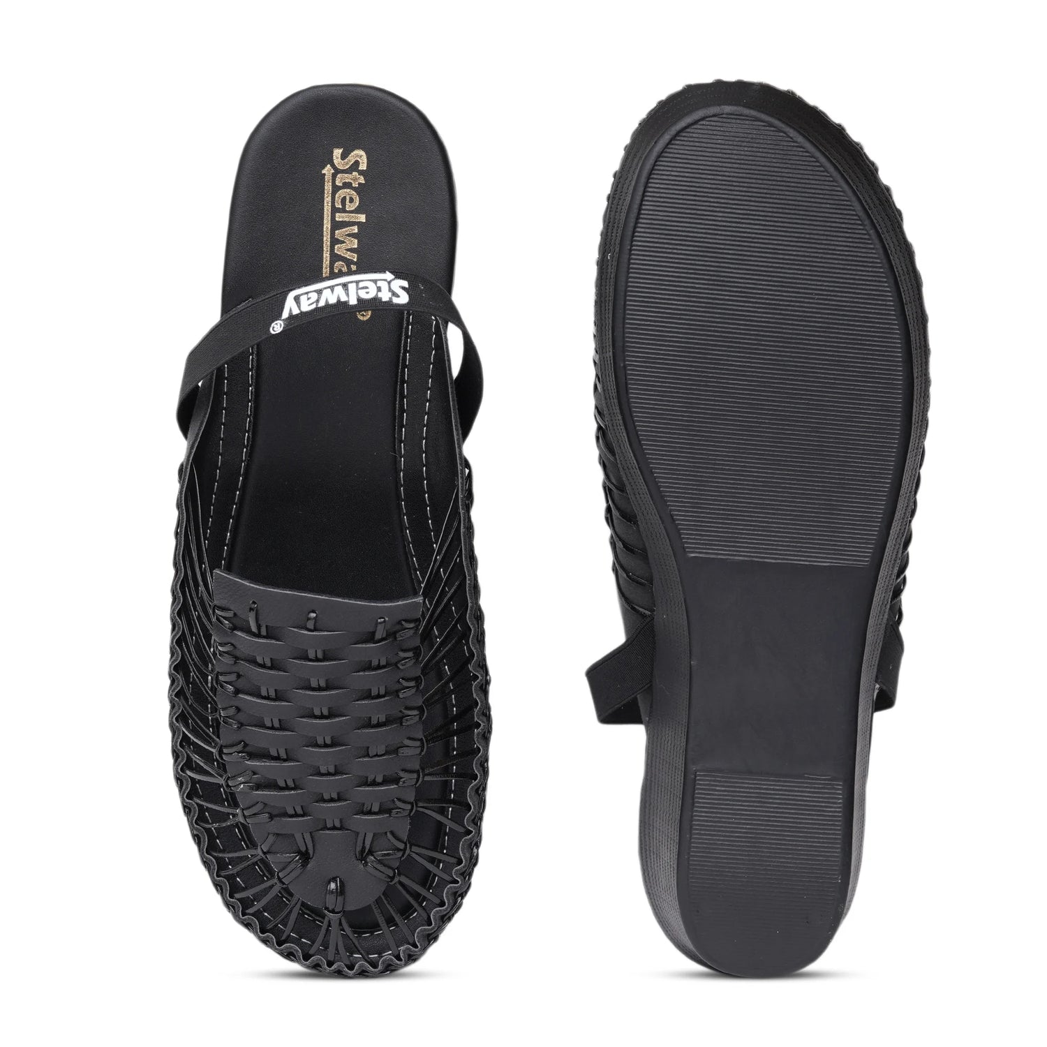 Stelway Exclusive all Black Wedges