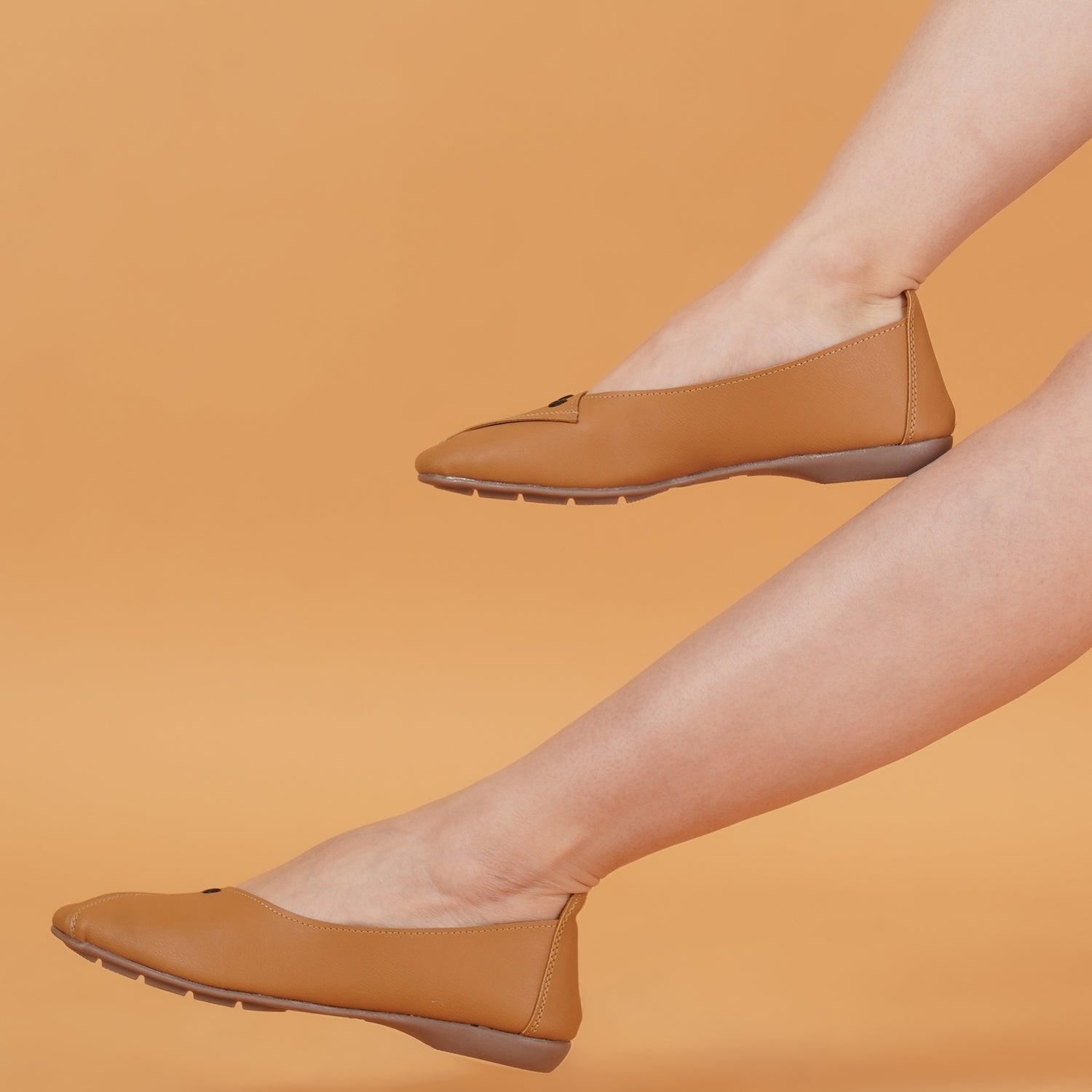 Beige Ballet Flats for women