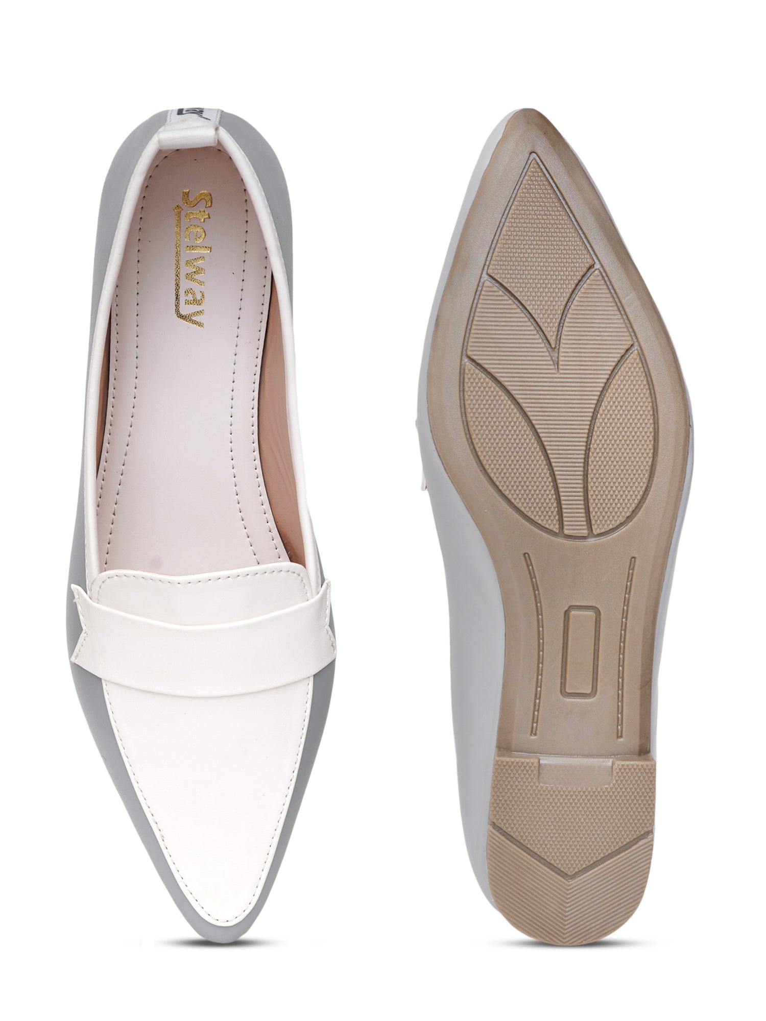 Pointed toe bellies with TPR sole