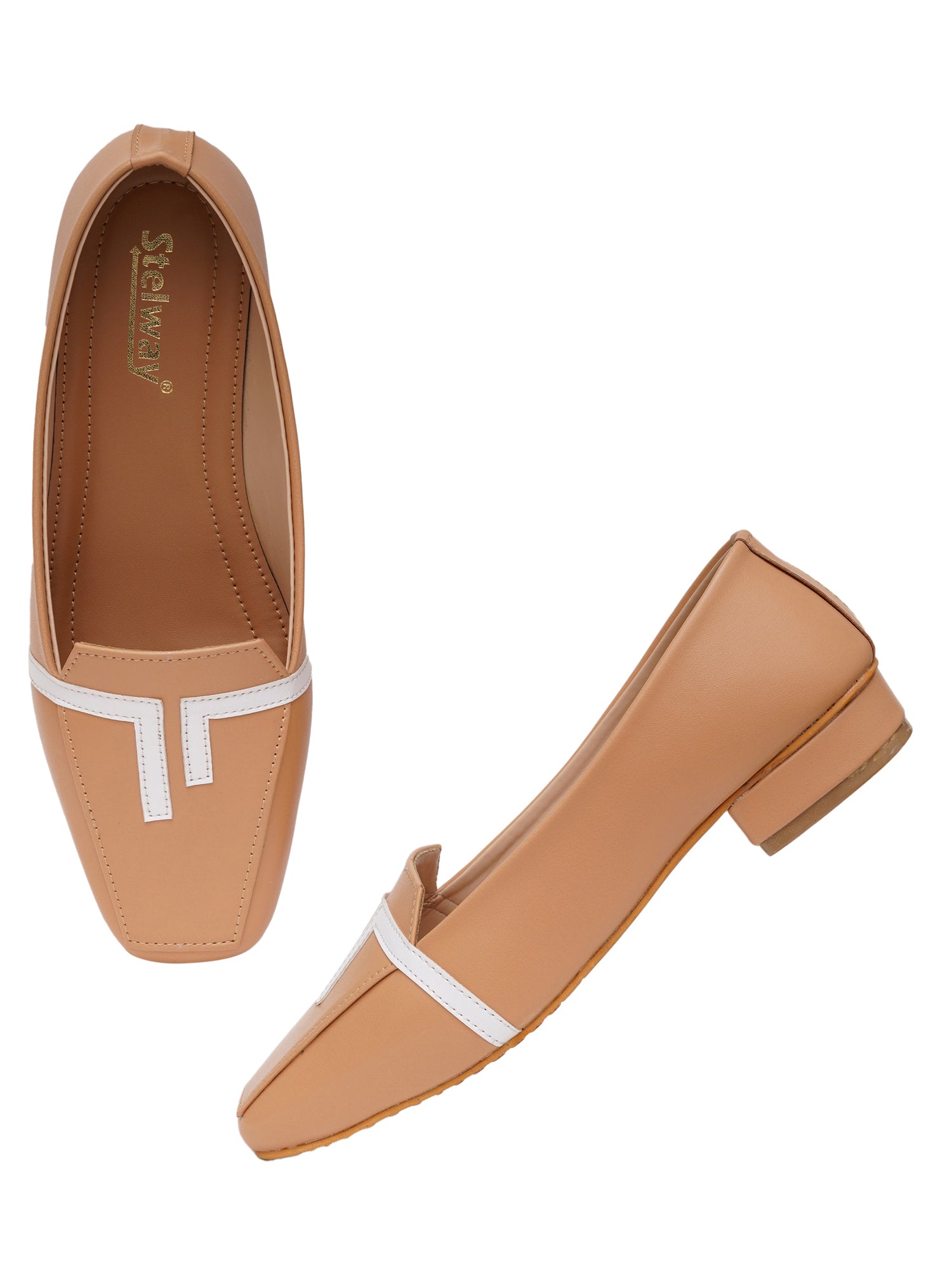 Stelway classic beige Ballerina shoes for office