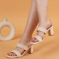 Off white heels for women