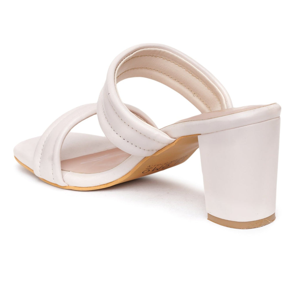 Off white heels for women