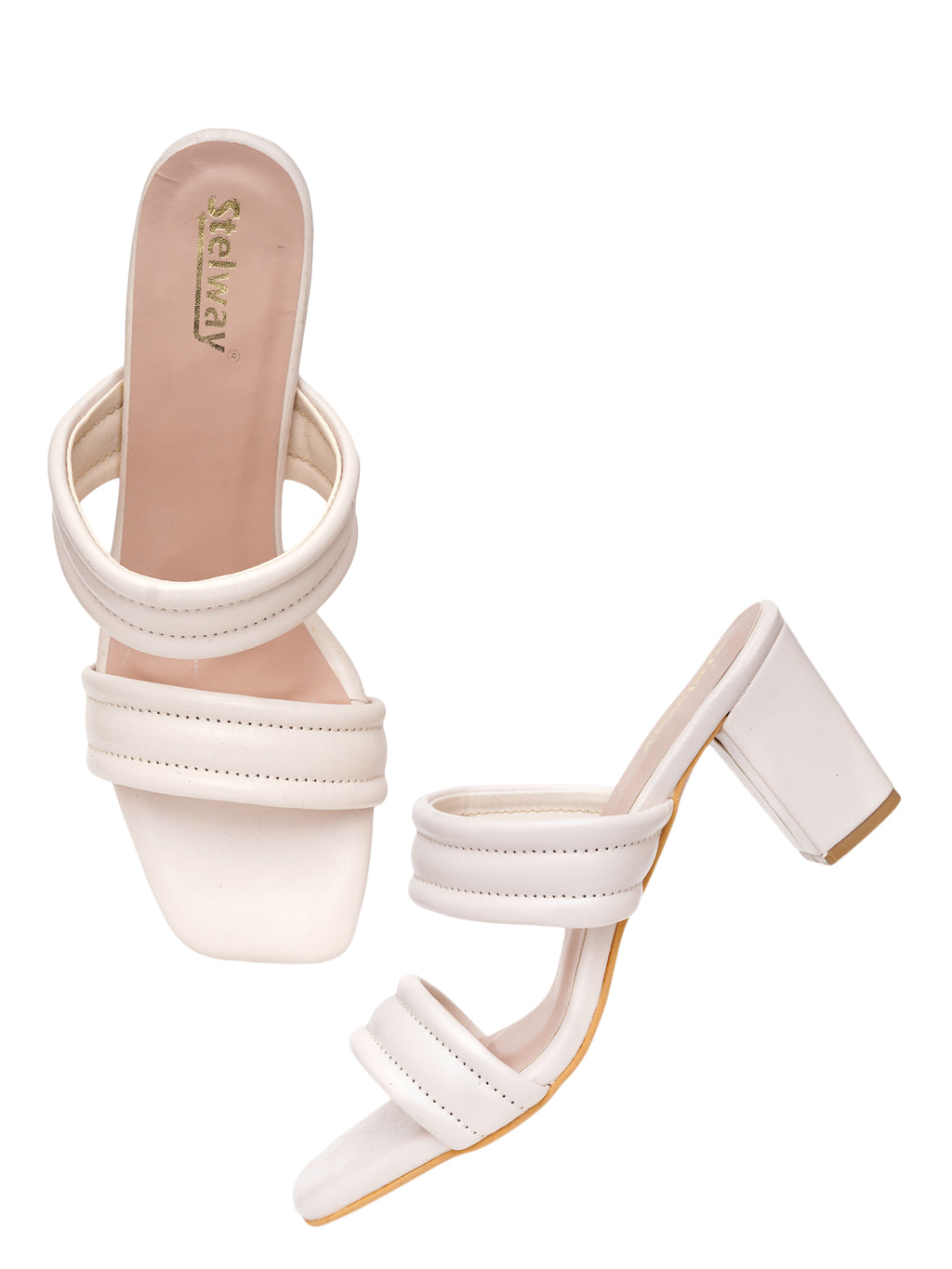 Off white heels for women