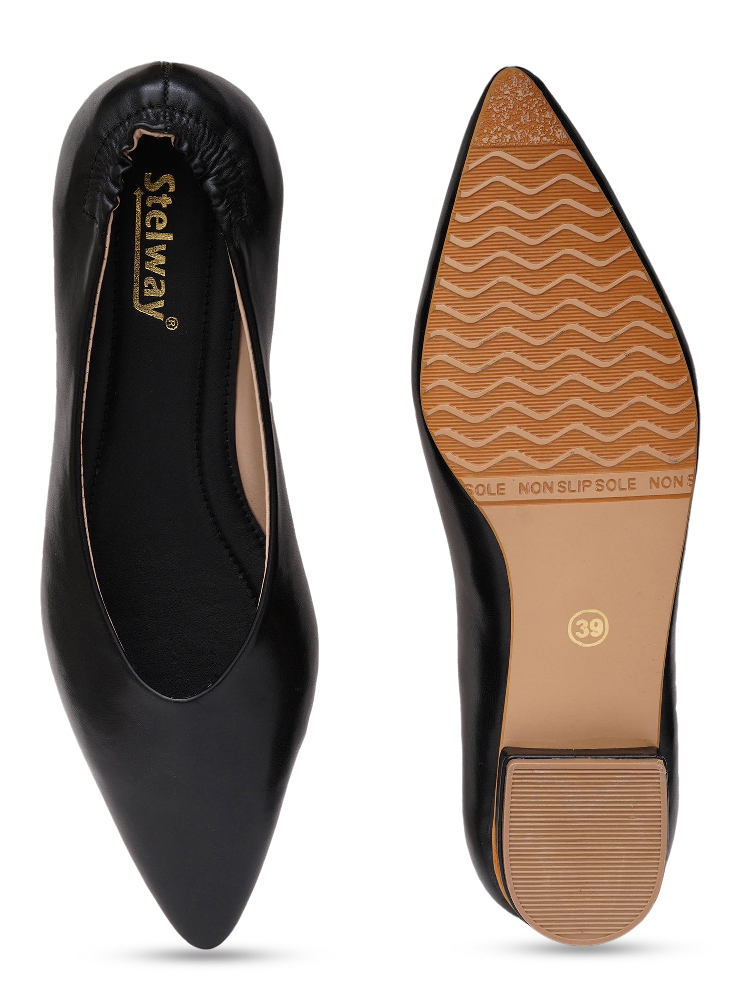 Pointed toe ballerina shoes online