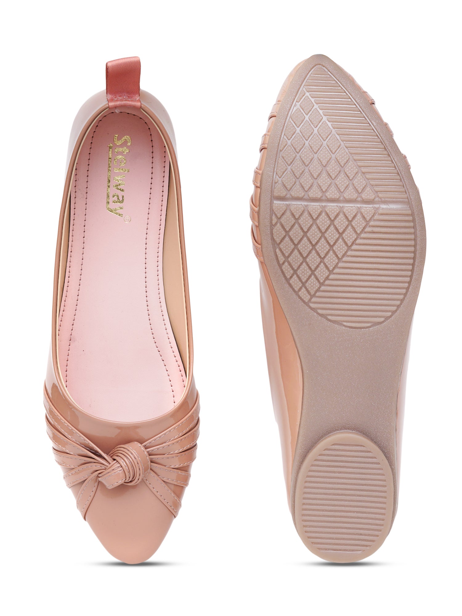 light pink ballerinas shoes for women