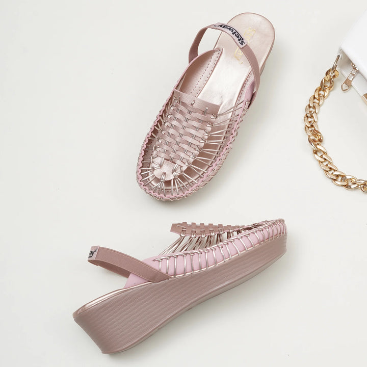 Stelway Exclusive Rose Gold Wedges