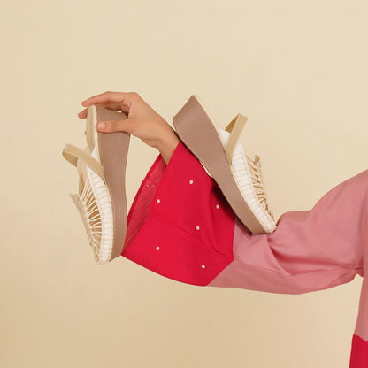 Stelway Exclusive Off White Wedges
