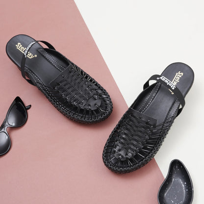 Stelway Exclusive all Black Wedges