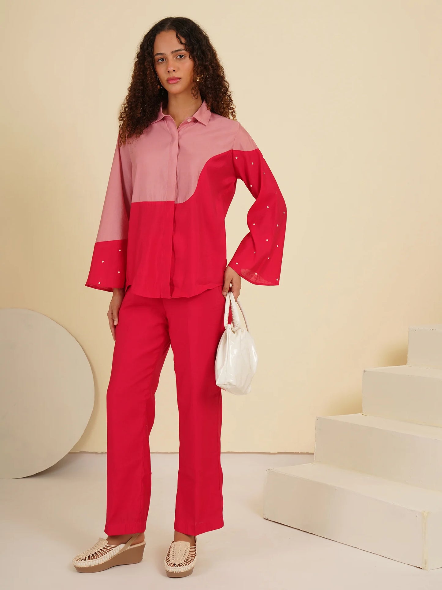 Stelway Exclusive Off White Wedges