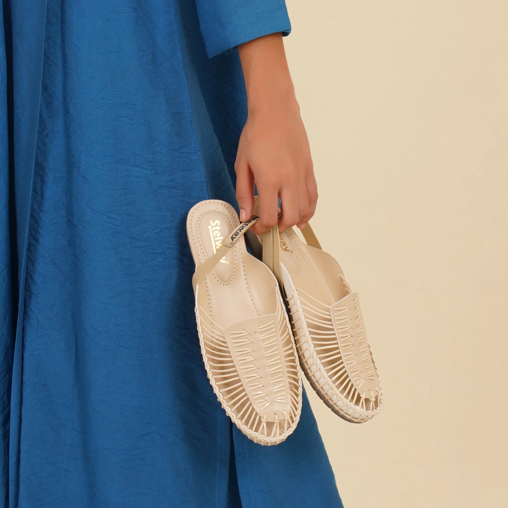 Off-White Handcrafted Clogs